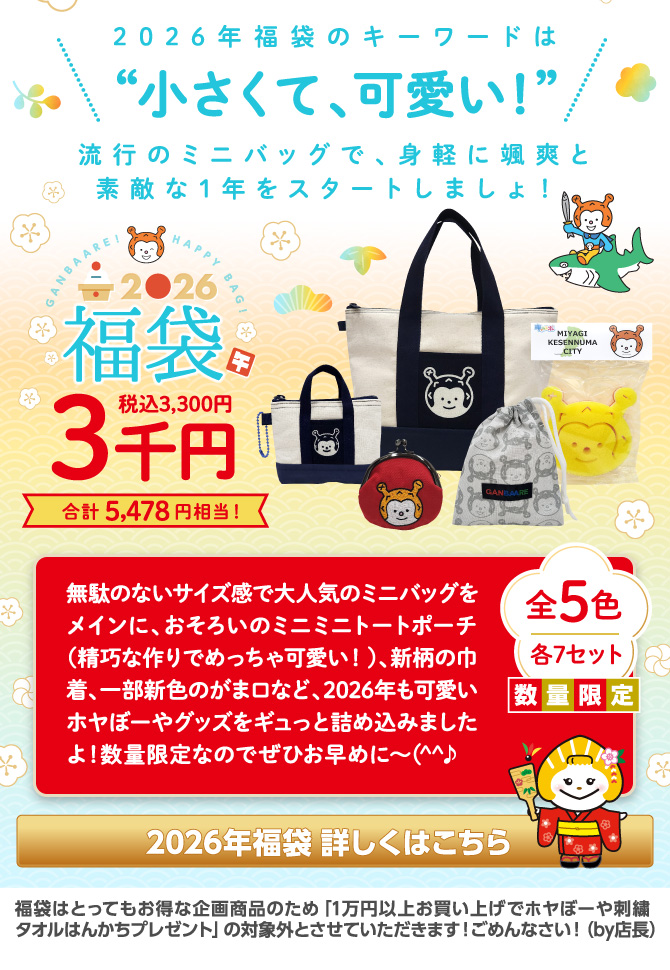 ガンバーレ2026福袋3千円福袋